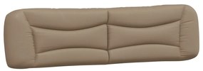 Cuscino testiera cappuccino 200 cm in similpelle
