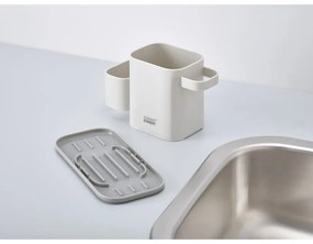 Scaffale in plastica grigia per detersivi Duo - Joseph Joseph