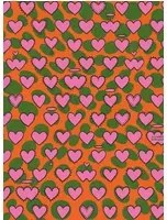 Jannelli & Volpi Carta da parati Psyco Cuori - 25500