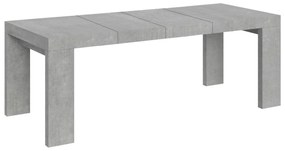 Tavolo allungabile Roxell Premium in diverse dimensioni e finiture, Cemento / 90x160/420 cm