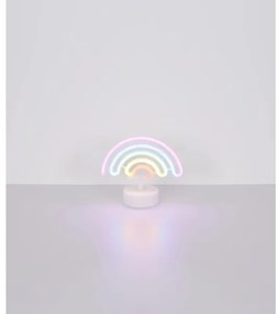 Globo 28063 - Decorazione da tavolo LED Neon PELANGI LED/2W/3xAA arcobaleno
