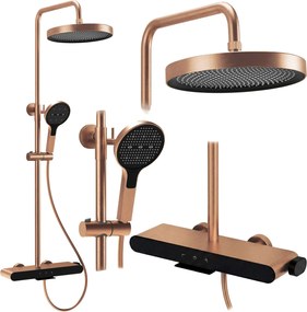 Set doccia REA Farel Brush Copper