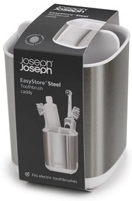 Porta spazzolino in acciaio inox EasyStore - Joseph Joseph