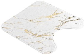 Tappetino per il bagno bianco/dorato 45x45 cm Aquamarbre – douceur d'intérieur