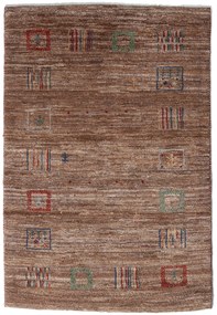 Gabbeh Tappeto persiano 100x150 Marrone (Iran) Annodato A Mano