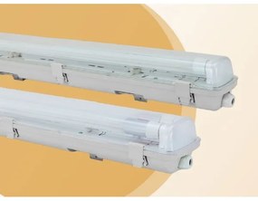 Lampada tecnica fluorescente LIMEA T8 2xG13/10W/230V IP65 1500mm