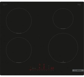 Piano cottura a induzione Bosch PUE611HC1E da 60 cm con tecnologia Home Connect, PowerBoost, PanBoost, PerfectFry e Bratsensor