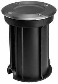 Lampada segnapasso da esterno LUKKA CONNECT 1xGU10/4W/230V IP67 cromo opaco arrotondato