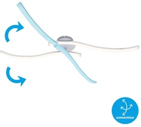 Briloner 3165-029 - Lampadario a plafone LED GO 2xLED/9W/230V