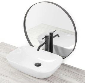 Lavabo da appoggio Rea Claudia 9447 White