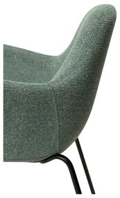 Poltrona verde chiaro in tessuto bouclé Zimmer - DAN-FORM Denmark