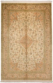 Cashmere Silk Tappeto 170 x 260 Beige (Indian) Annodato A Mano