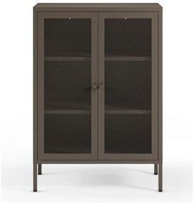 Armadietto grigio in metallo 70x100x40 cm Fayna – Marckeric