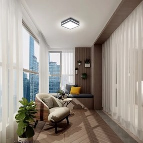 Brilagi - Lampada LED da esterno con sensore BENE LED/18W/230V 22x22 cm IP54