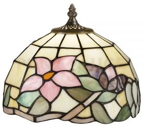 Tulipano solo paralume in vetro tiffany d.25cm