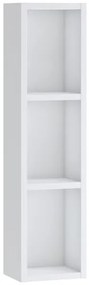 Pensile bagno Giorno laccato opaco bianco P 17 x L 20 x H 80 cm