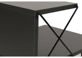 Comodino CROSS 55x50 cm antracite