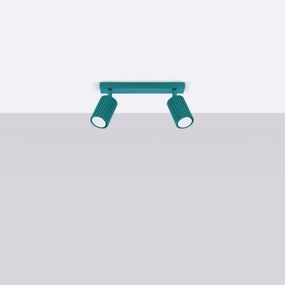 Brilagi - Faretto CRESTO 2x GU10/10W/230V turchese