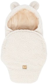 Copertina per neonati color crema in sherpa 45x80 cm – Meowbaby