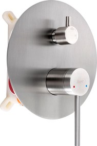 Set doccia da incasso Rea Foss Clif Nickel Brush + BOX