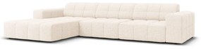 Divano angolare crema (angolo sinistro) Chicago - Cosmopolitan Design