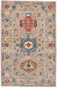 Samarkand Tappeto 130x80 Grigio (Pakistan) Annodato A Mano