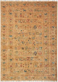 Samarkand Tappeto orientale 240 x 170 Marrone (Pakistan) Annodato A Mano