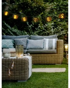 Catena LED solare 3,8m 8xLED/1,2V