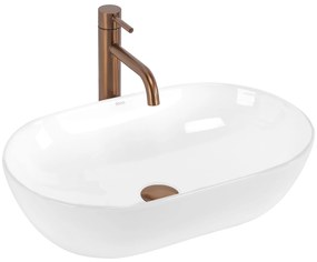 Lavabo da appoggio Rea Amelia 52
