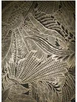 Arte International Carta da parati Symbiosis - Goldstorm