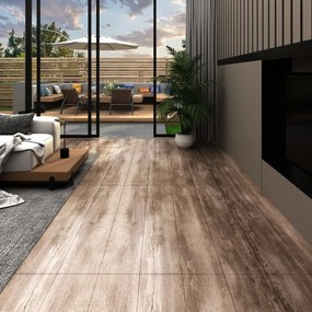 Listoni Autoadesivi İn Pvc 5,21 M² 2 Mm Legno Slavato /