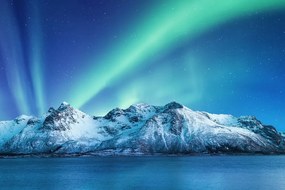 Stampa su tela – Aurora polare artica