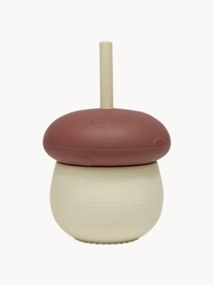 Tazza per bambini con cannuccia Mushroom