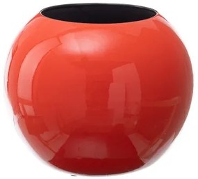 Vaso Arancio Ceramica 24,5 x 24,5 x 20 cm