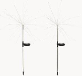 Set di 2 faretti solari a LED Fireworks