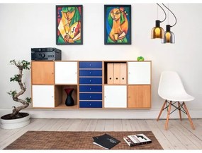 Klausen 111050 - Lampadario a sospensione con filo FIRE 1xE27/9W/230V marrone/nero