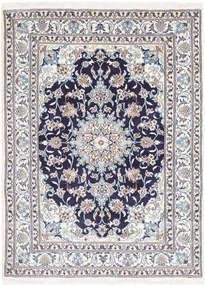 Nain Tappeto persiano 200x150 Blu (Iran) Annodato A Mano