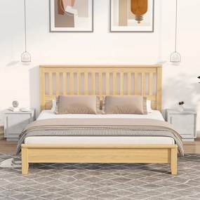 Comodini 2 pz grigio cemento 44x35x45 cm in legno multistrato