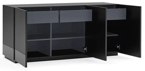 Cassettiera nera , larghezza 150 cm Doric - Teulat