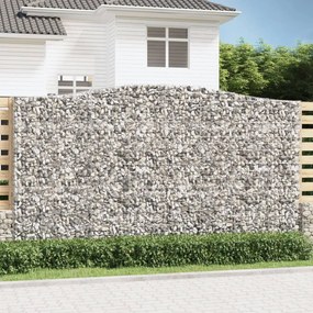 Cesti Gabbioni Ad Arco 10 Pz 400x50x220/240 Cm Ferro Zincato /