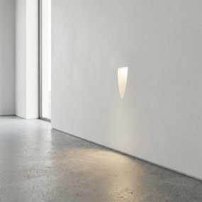 Applique da Incasso Segnapasso GU10 Curva in Gesso Pitturabile