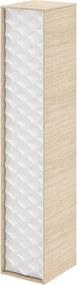 Colonna per mobile bagno Neo SENSEA 1 anta P 35 x L 30 x H 154 cm bianco laccato legno