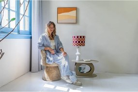 Tavolino da salotto beige in metallo 55x66 cm Tonda – Spinder Design