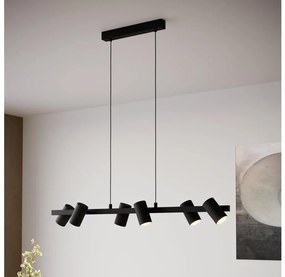 Eglo 99464 - Lampadario a sospensione con filo GATUELA 6xE14/25W/230V