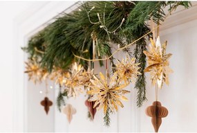 Ornamenti natalizi in carta in set da 4 Milay - Bloomingville