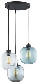 Lampadario su corda  ELIO 3xE27/15W/230V