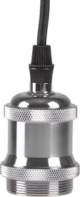 Cavo di alimentazione 1xE27/20W/230V cromo