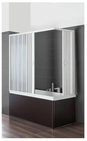 Box Vasca Soffietto 70x170cm in PVC Riducibile con Apertura Reversibile