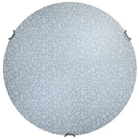 Plafoniera LED Craquelè Ø 50 cm bianco IP20 bianco naturale, 4940 lumen LUMICOM