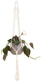 Gancio in stoffa per vaso ø 13 cm (altezza 100 cm) Macramé - Artevasi